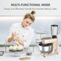 Haushalt Low Noise 6.5L Multifunktionaler 5 in 1 Stand Food Dough Cake Mixer Mit Entsafter Mixer, Fleischwolf